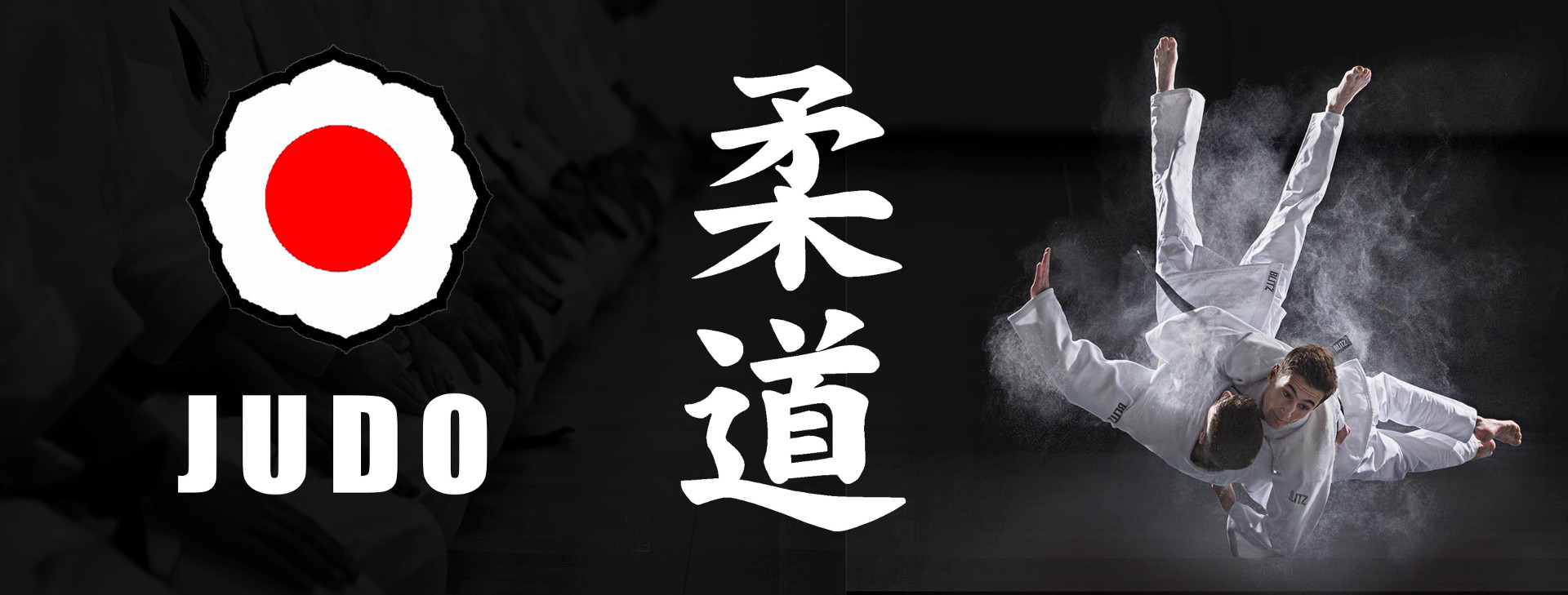 Banner panorámico de Holistic Palma centro de Artes Marciales y Medicina Tradicional China. Clase de JUDO a cargo del Maestro SABATER 